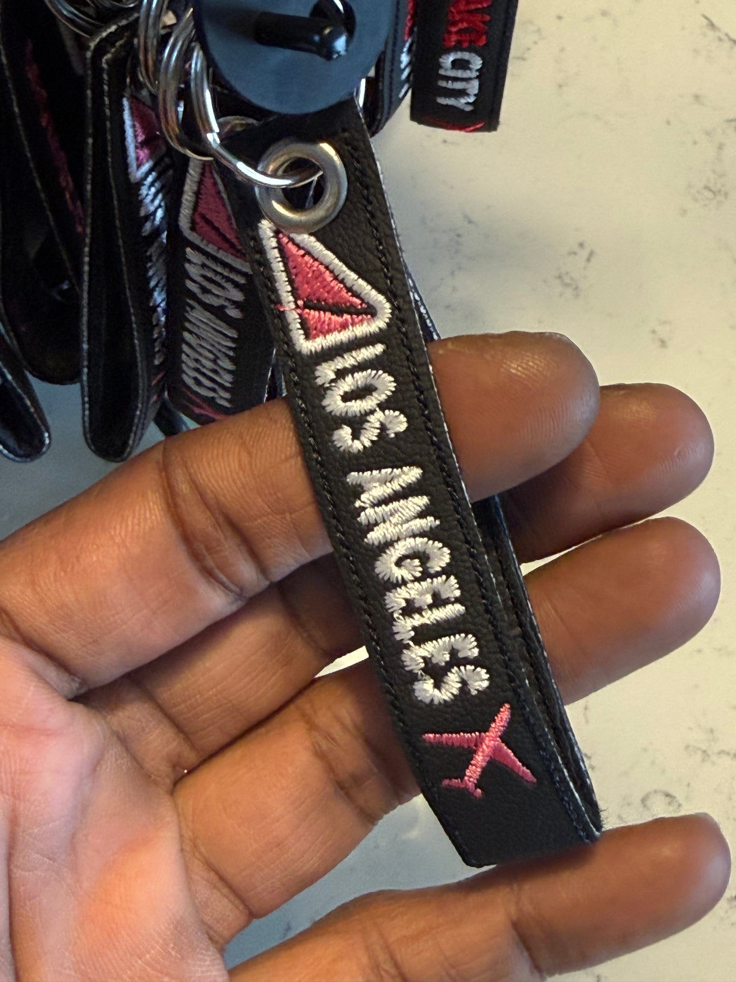 DELTA Air Bases - Classic Loop Keychain