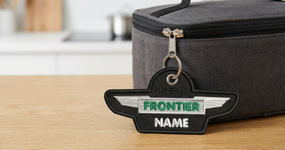 FRONTIER AIR Wings Keychain (2 Versions)