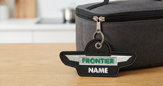 FRONTIER AIR Wings Keychain (2 Versions)