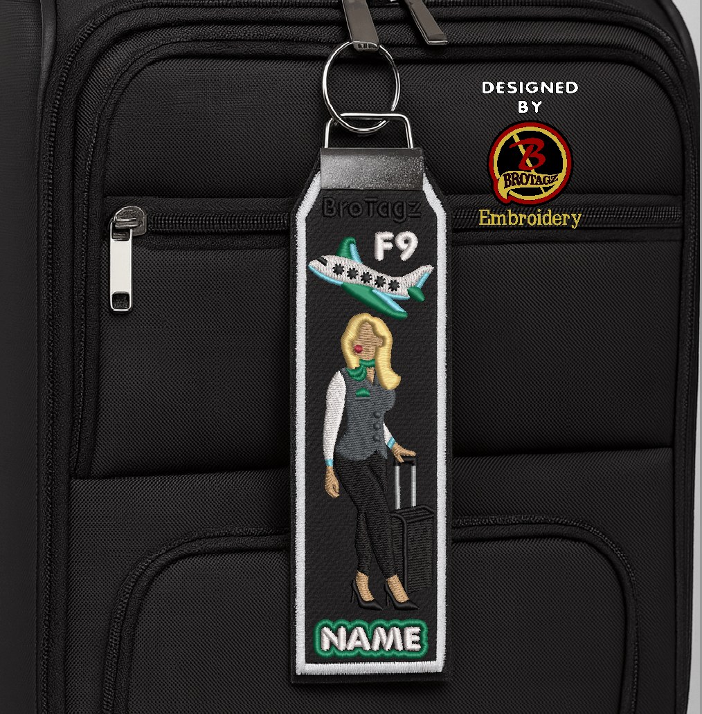F9 Lady Avatar - Classic XL Bag Tag