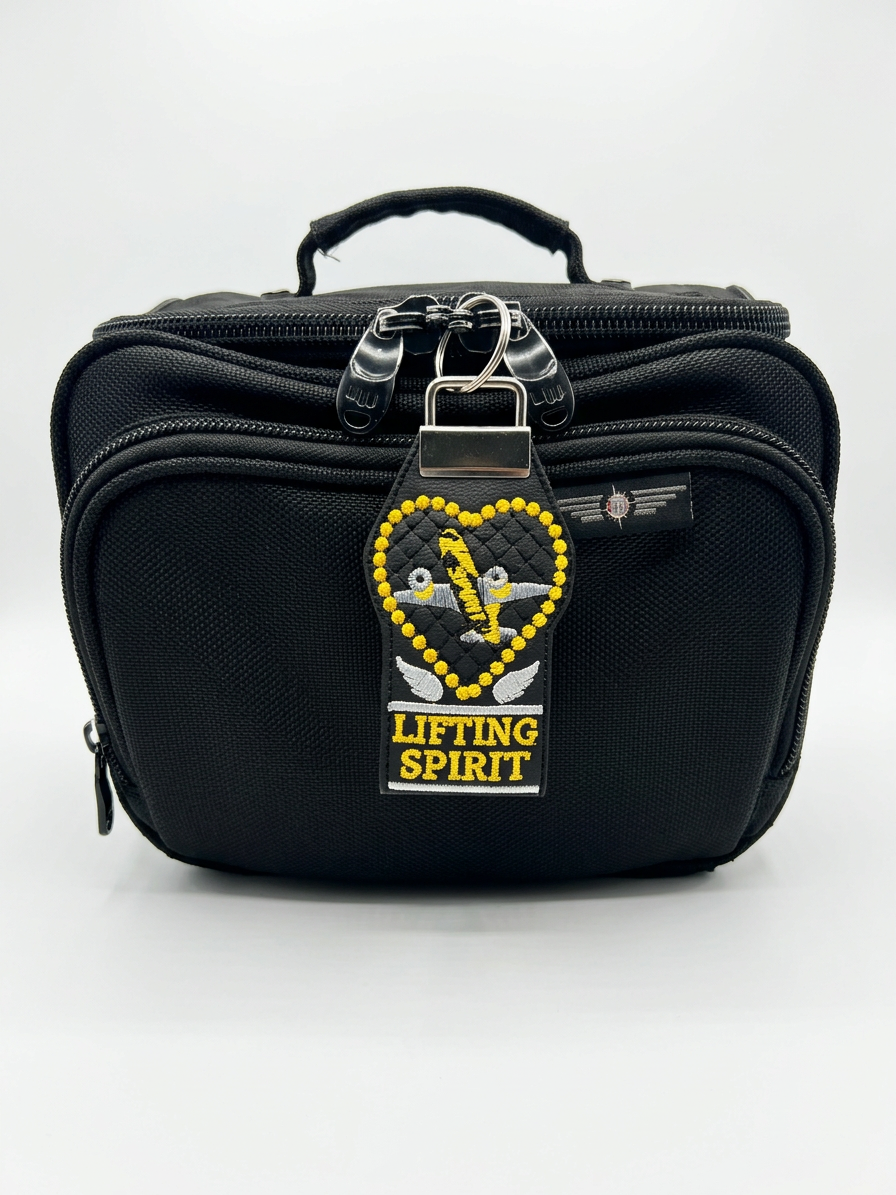 Spirit Air “Lifting Spirit” Commemorative - Classic Loop Key Fob