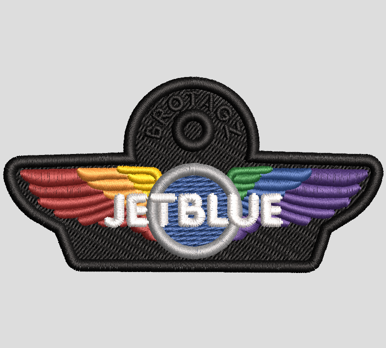 JetBlue Air Themed Wings Bag Tag
