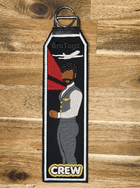 DL Avatar (M) Bag Tag (Ver. 2) - Side Pose