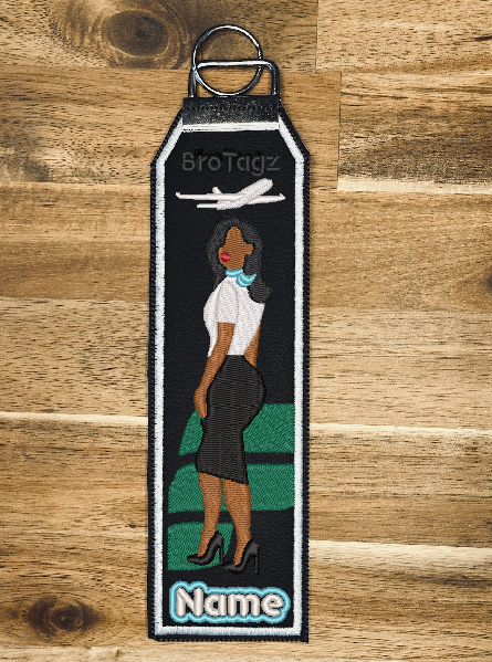 F9 Avatar (F) Bag Tag (Ver. 2) - Side Pose