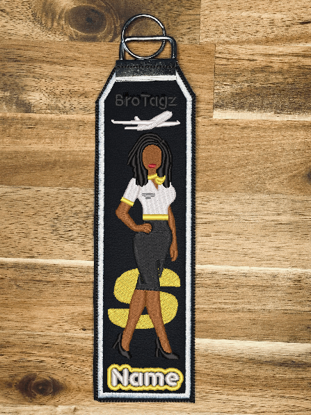 NK Avatar (F) Bag Tag (Ver. 3) - Front Step