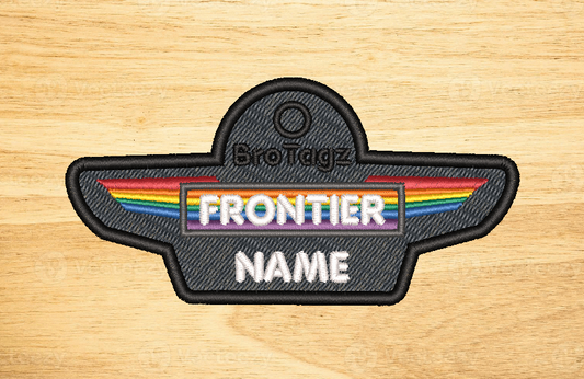 F9 Wings Bag Tag (Rainbow)
