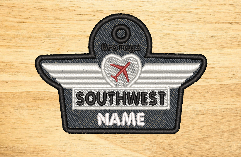 WN Wings Bag Tag