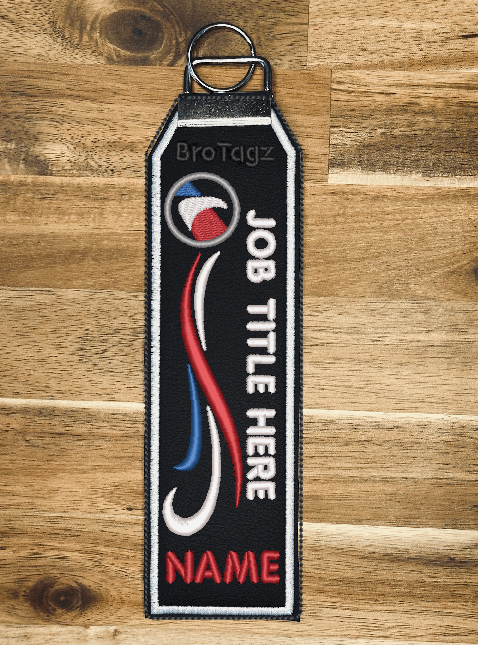 AA Wispy Themed Bag Tag (Classic)
