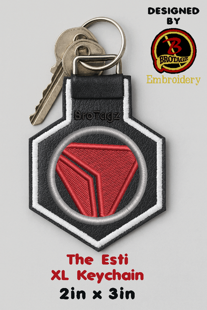 DELTA AIR Button - Esti Keychain (2 Sizes)