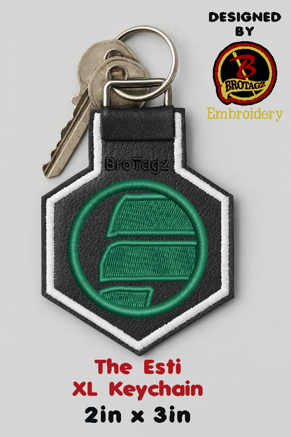 FRONTIER AIR Button - Esti Keychain (2 Sizes)