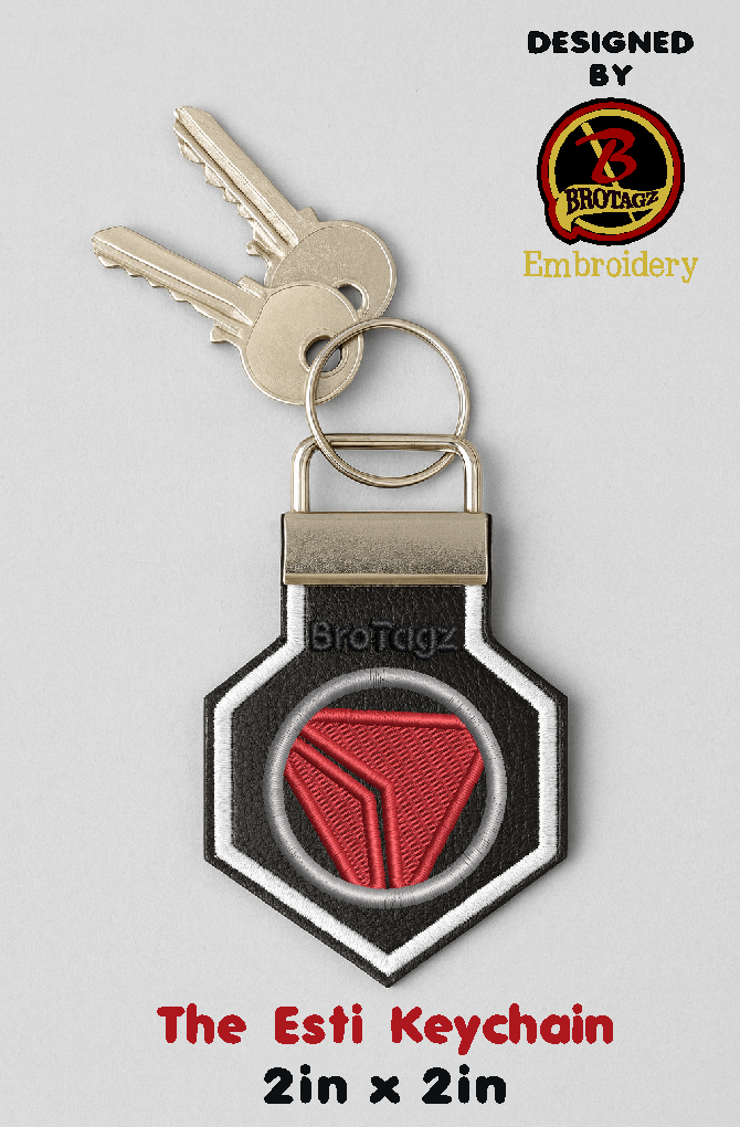 DELTA AIR Button - Esti Keychain (2 Sizes)