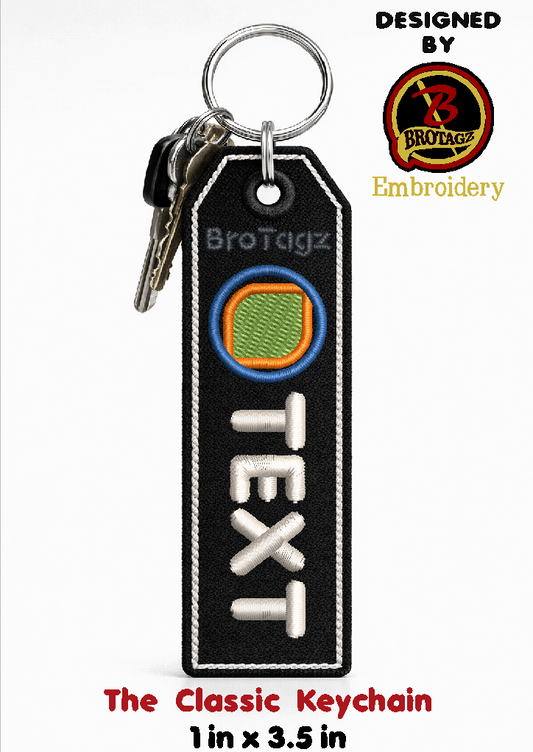JETBLUE AIR Logo Button - Classic Keychain