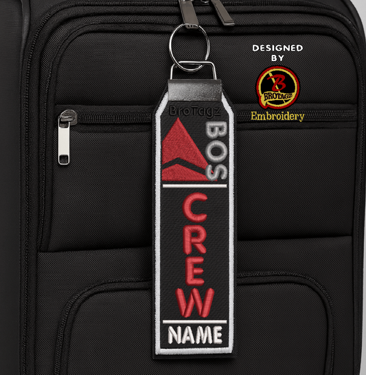 DELTA AIR Simple Crew - Classic Bag Tag