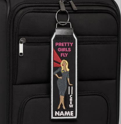 DELTA AIR Lady Avatar - Bag Prop - Classic Bag Tag
