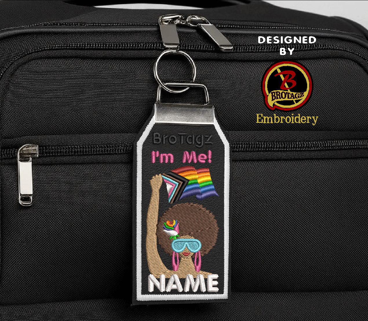 Pride "I'm Me" - Classic Mini Bag Tag