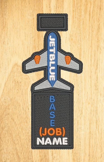 B6 Airplane Shaped Bag Tag (Mini)