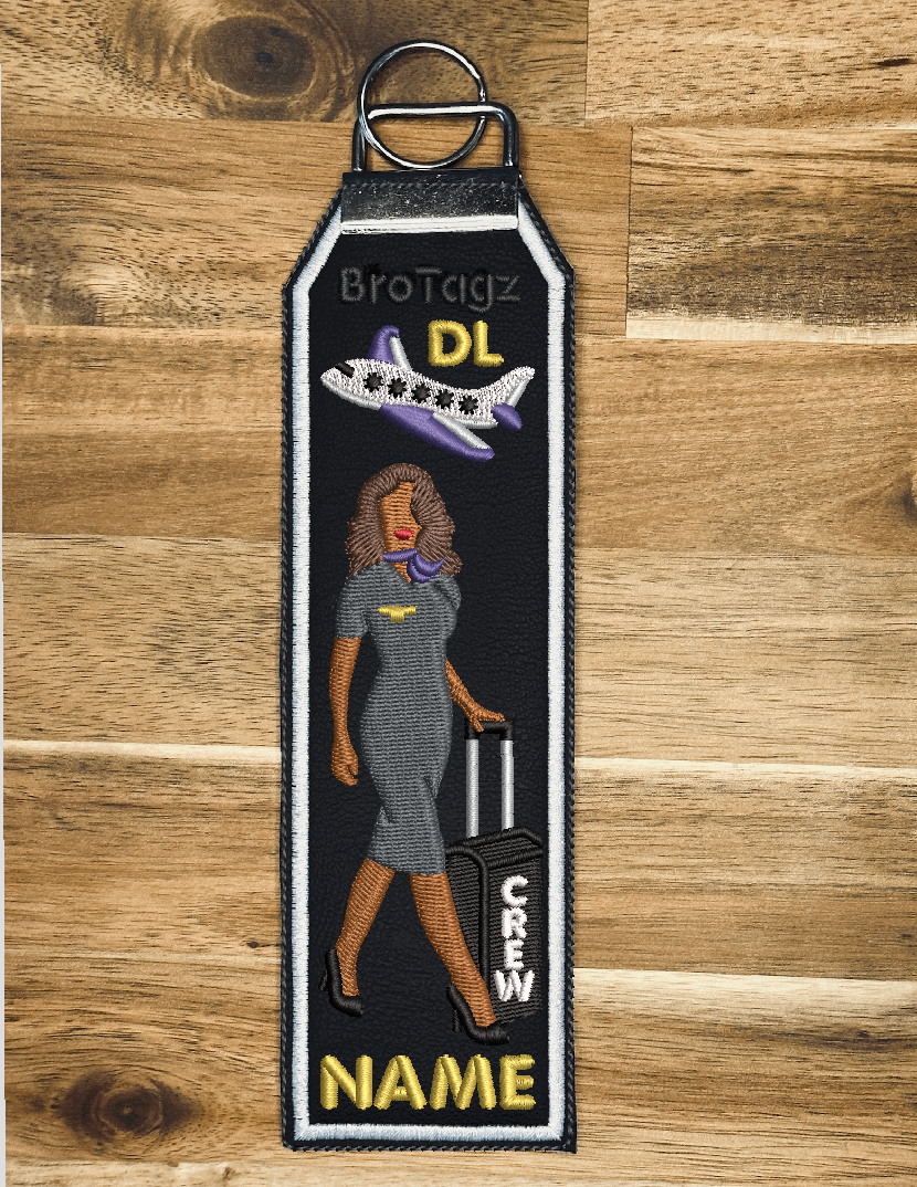 DL Avatar (F) Bag Tag (Ver. 4) - Classic Bag Tag