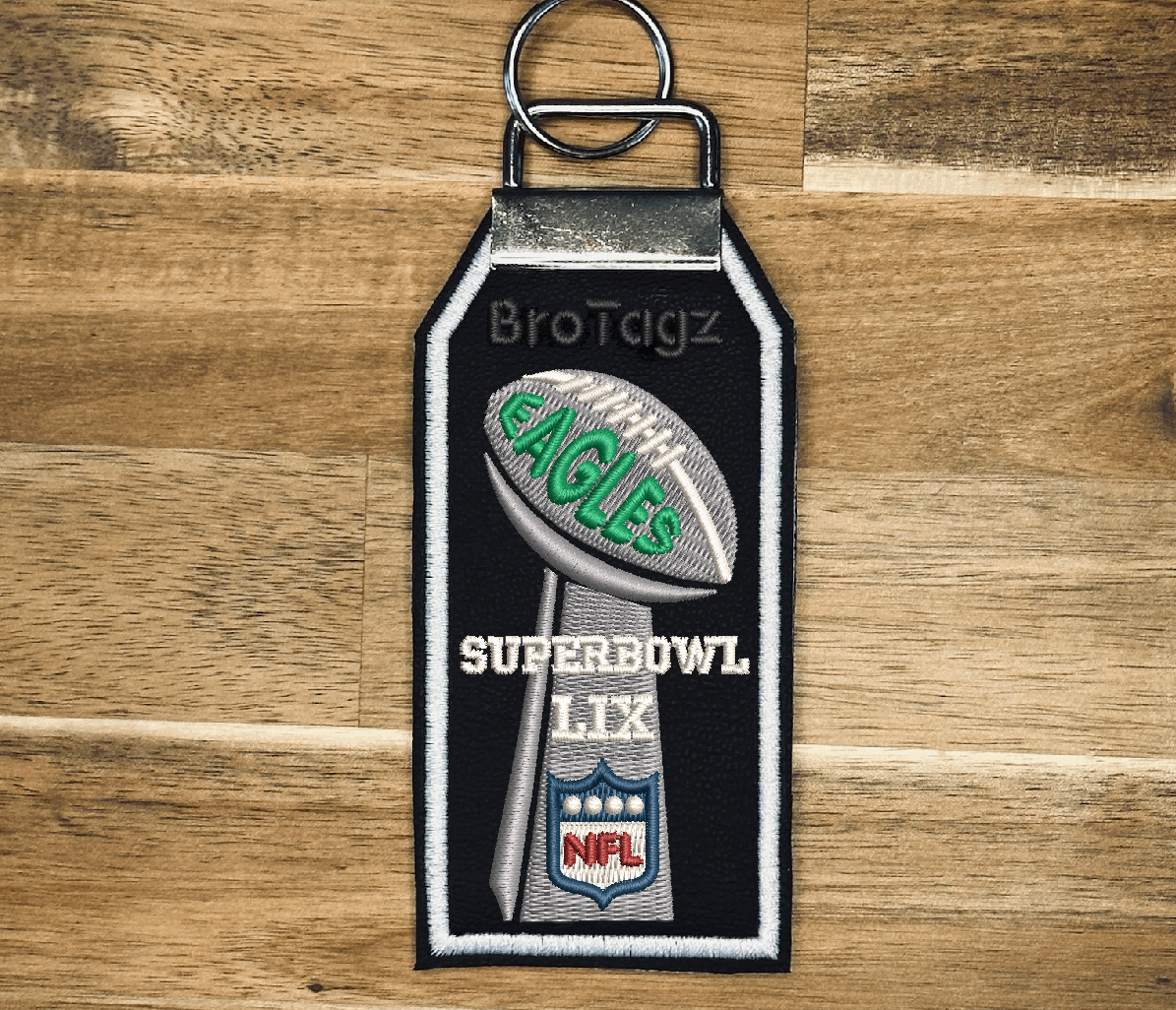 Superbowl LIX Classic Mini Bag Tag (Chiefs / Eagles)