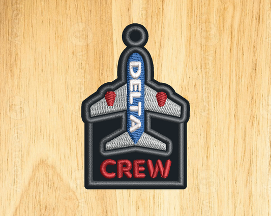 DL Themed Airplane Keychain