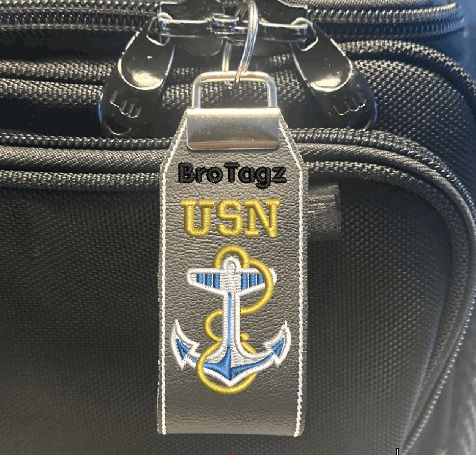 US Navy Themed Key Fob