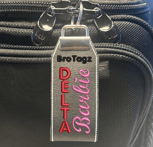 Delta Air Barbie Themed Key Fob