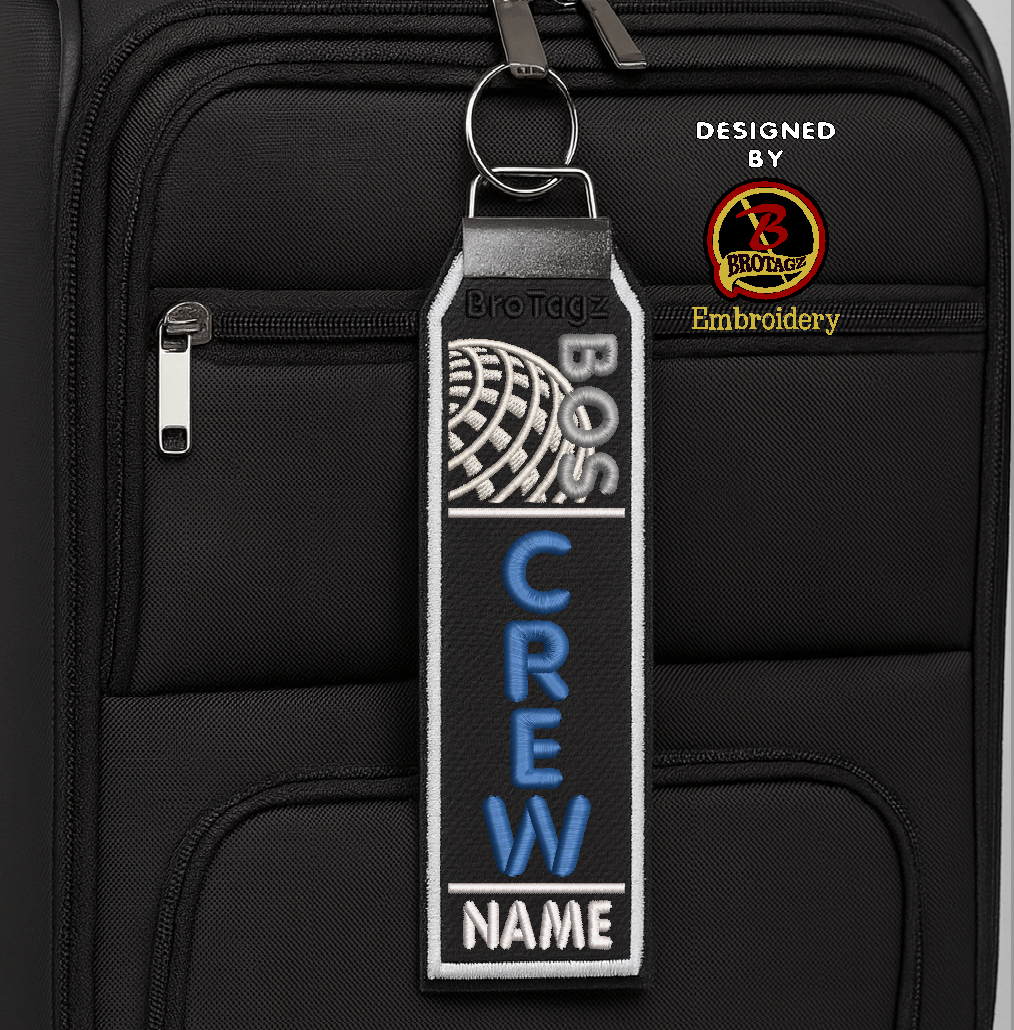UNITED AIR Simple Crew - Classic Bag Tag