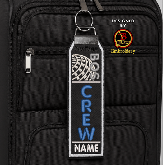 UNITED AIR Simple Crew - Classic Bag Tag