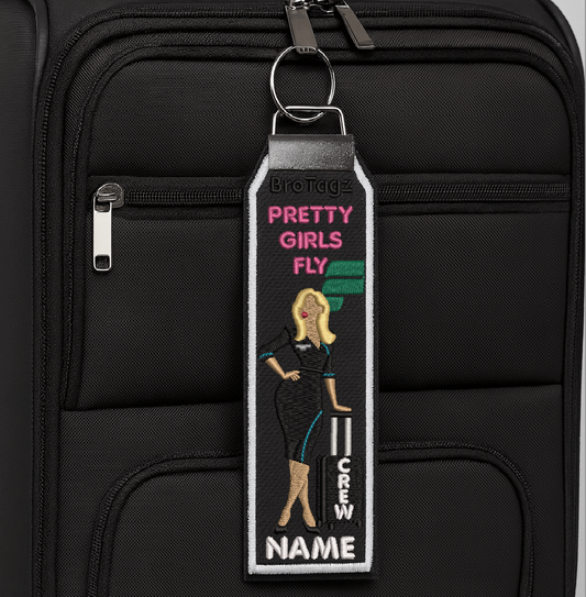 FRONTIER AIR Lady Avatar - Bag Prop - Classic Bag Tag