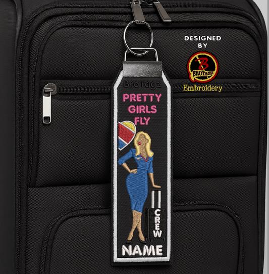 SOUTHWEST AIR Lady Avatar - Bag Prop - Classic Bag Tag