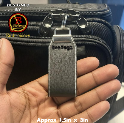 THE REAL Flight Attendants Bag Tag (Choose City & Clipart)