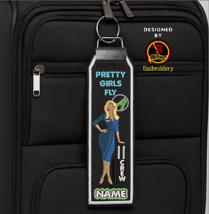 ALASKA AIR Lady Avatar - Bag Prop - Classic Bag Tag