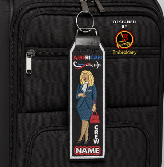 AMERICAN AIR Lady Avatar - Handbag - Classic Bag Tag