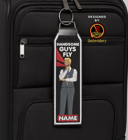 DELTA AIR Guy Avatar - Chin Grab - Classic Bag Tag
