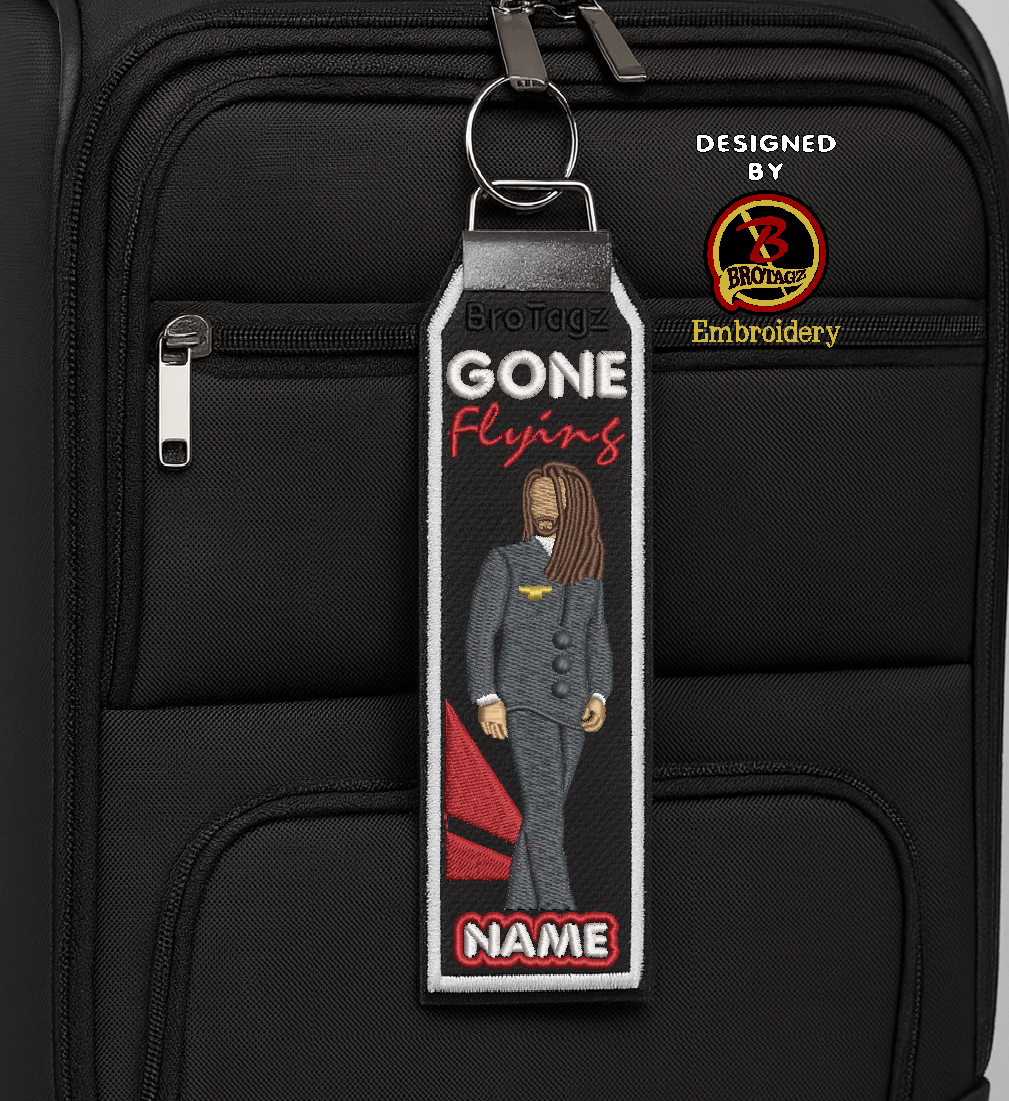 DELTA AIR Guy Avatar - Poised - Classic Bag Tag