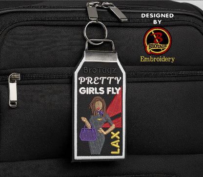 DELTA AIR Lady Avatar - Purse - Classic MINI Bag Tag