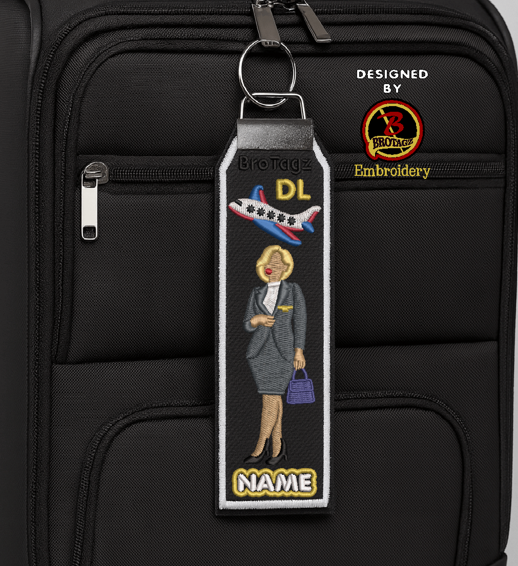 DELTA AIR Lady Avatar - Handbag - Classic Bag Tag