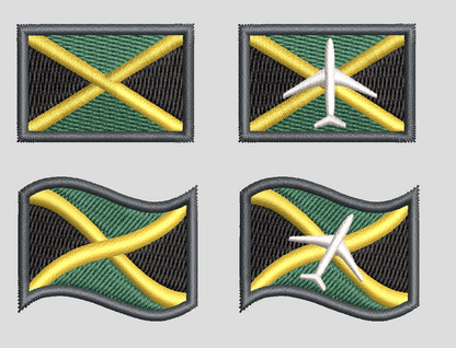 Jamaica Flag Keychain (3 Sizes)