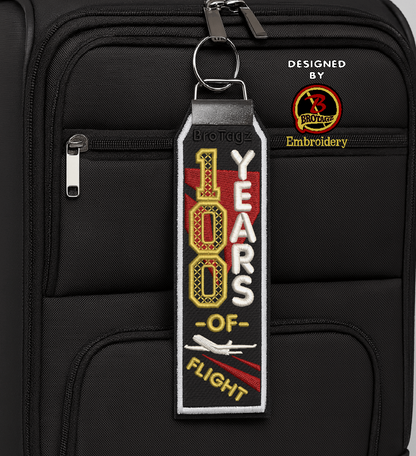 DELTA AIR 100 Years of Flight Bag Tag (3 Sizes Available)