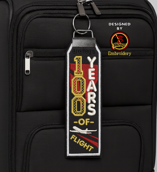 DELTA AIR 100 Years of Flight Bag Tag (3 Sizes Available)