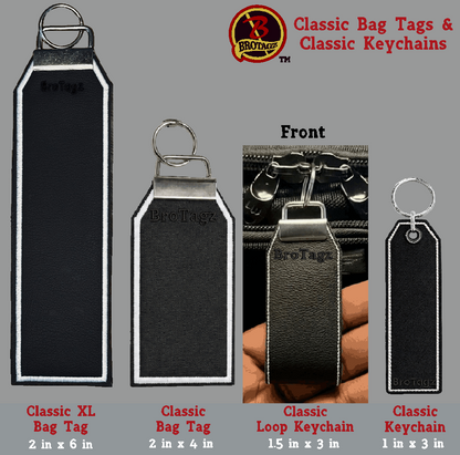 AA Themed Classic XL Tag - BUILD YOUR TAG