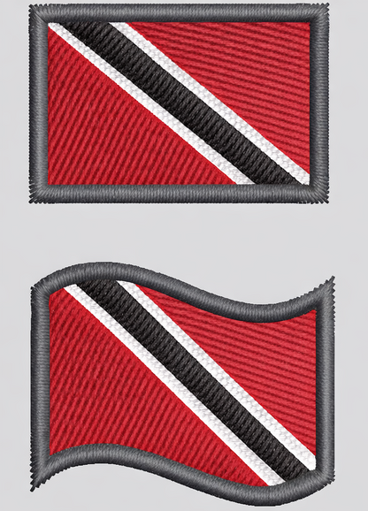 Trinidad/Tobago Flag - Esti Keychain (2 Sizes)