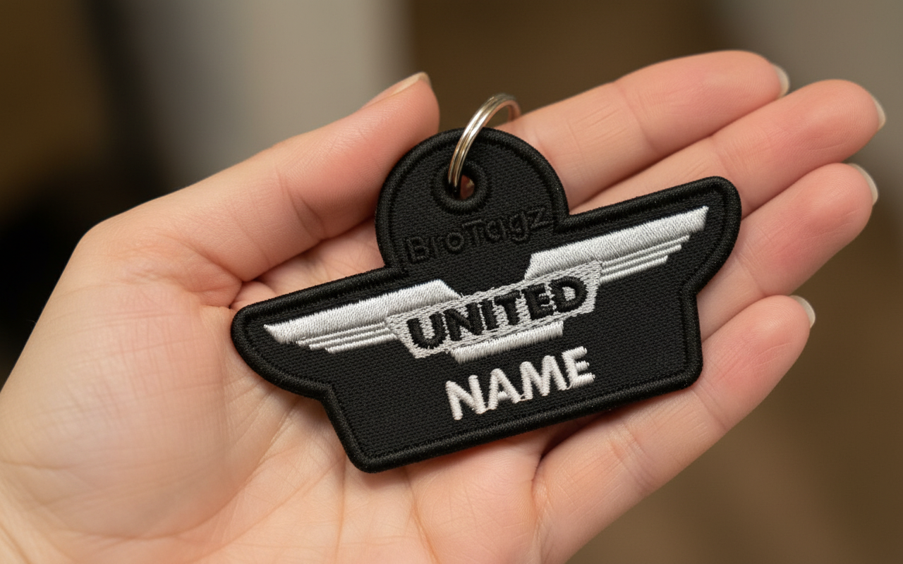 UNITED AIR Wings Keychain (2 Versions)