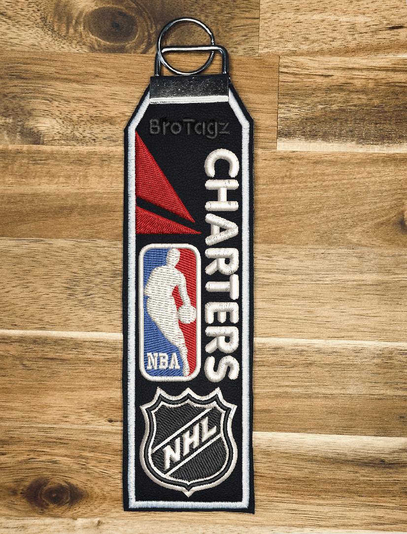 DL Themed NBA/NHL CHARTERS Classic Tag