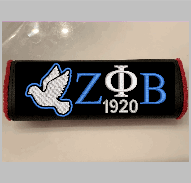 Zeta Phi Beta Dove Handle Wrap