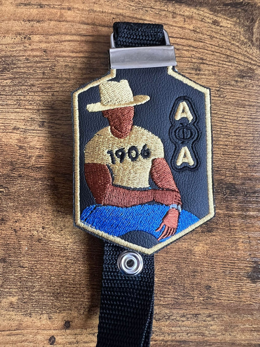 Alpha Phi Alpha Avatar Bag Tag (Brown) Strap BUY NOW