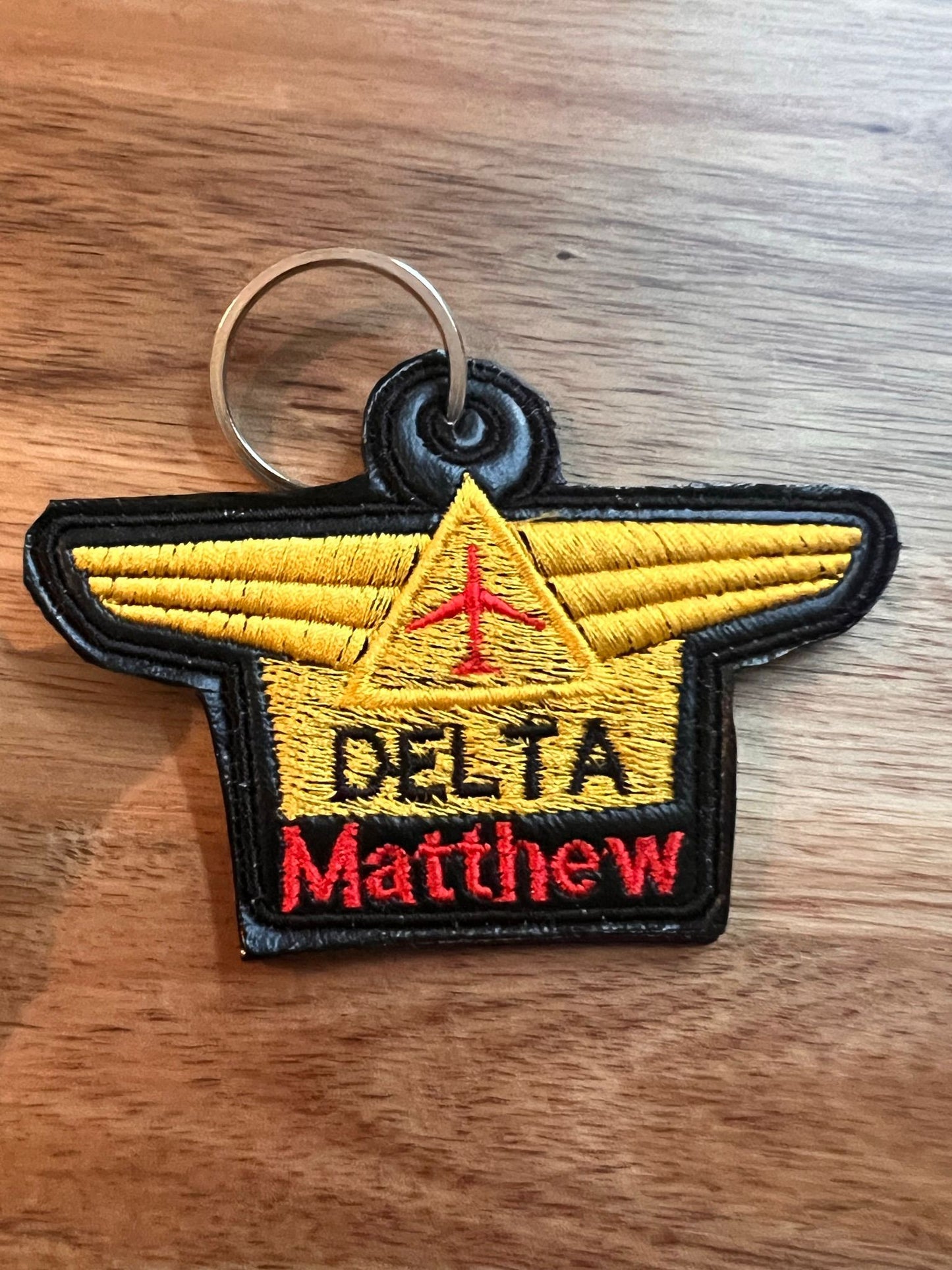 DELTA Wings KeyChain/Matthew Clearance