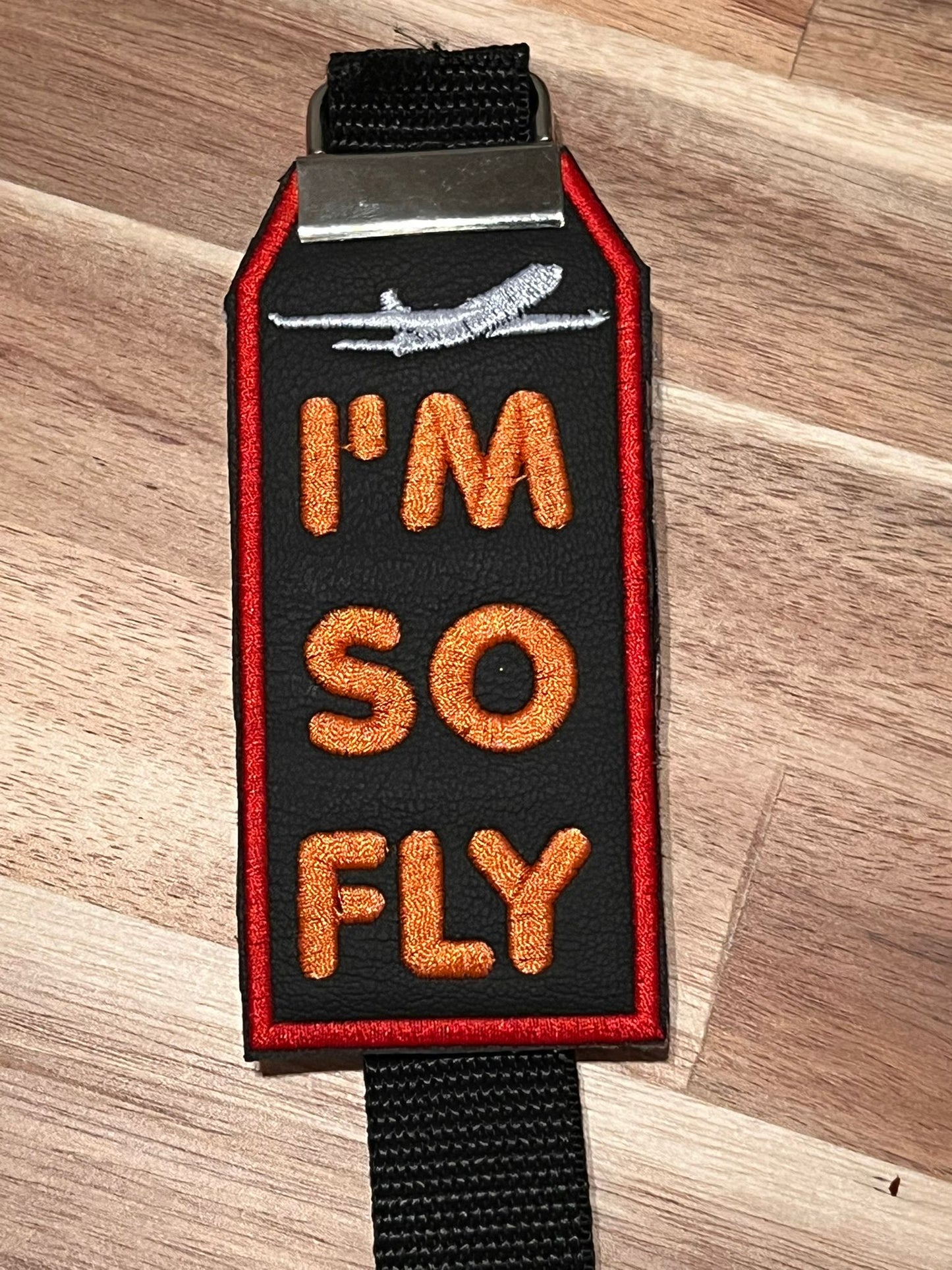 I'M SO FLY!/Strap/Red Border Clearance