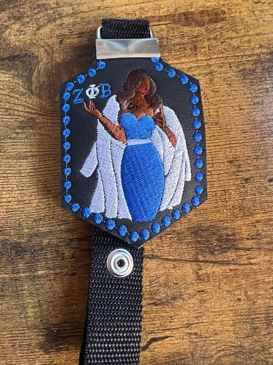 Zeta Phi Beta Avatar Bag Tag (Brown) Strap BUY NOW