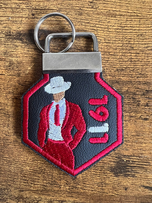 Kappa Alpha Psi Avatar KeyChain (Tan)(Red Border) BUY NOW